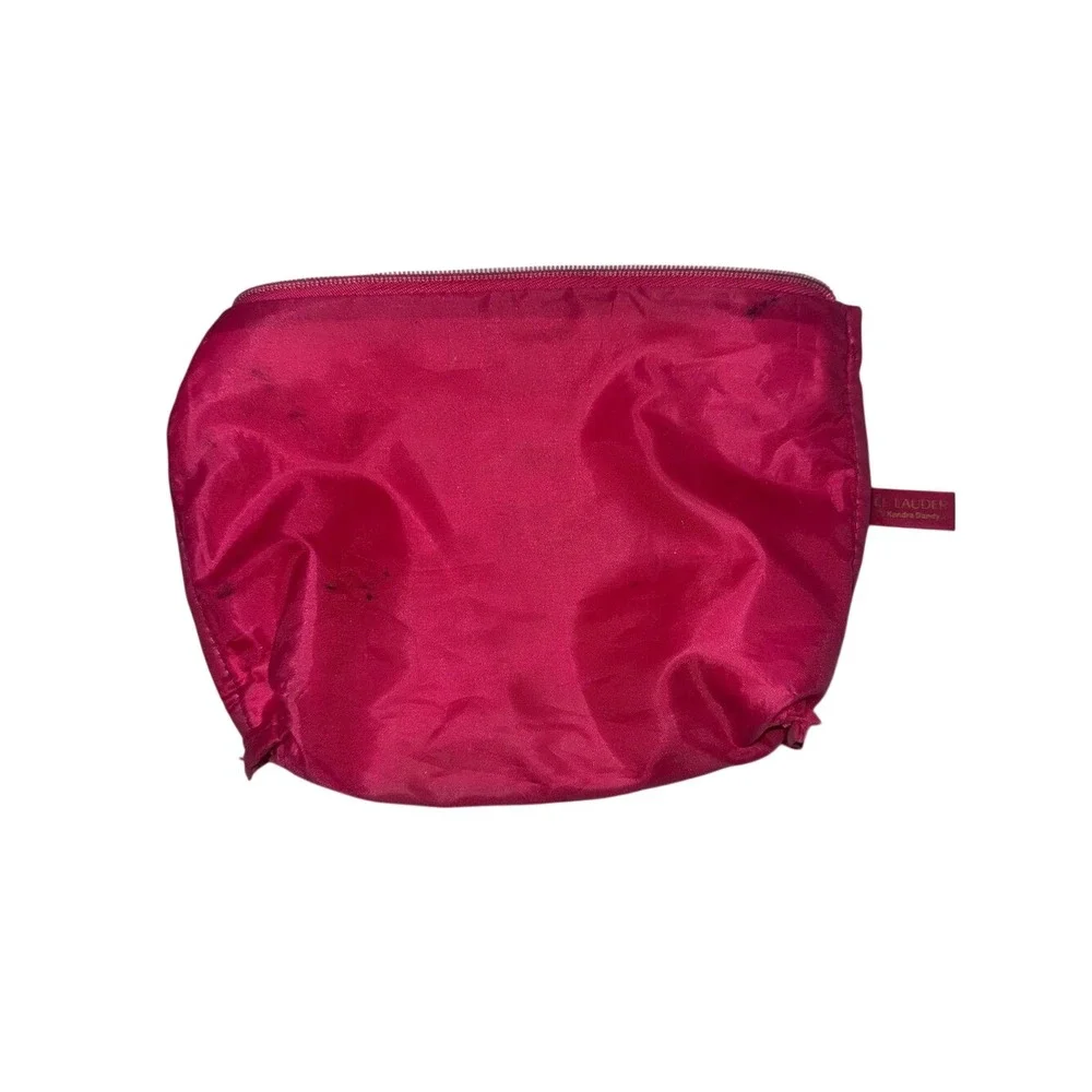 Estee‎ Lauder 2-Piece Cosmetic Makeup Bag Bundle Travel Pouches Beauty Print